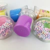 Wholesale cotton puff paste, slime puff glue, DIY children's colored clay, plasticine toys Specification image